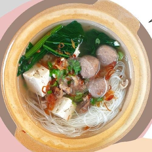 Bihun Bakso Tetelan menu Kedai Cucian, Ciracas