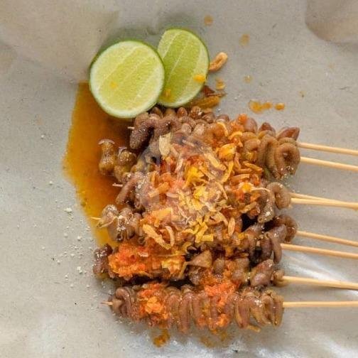 Sate Usus 10 Tusuk menu Sate Taichan Bengawan, Taman Cibeunying Selatan