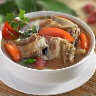 Soup Ayam + Nasi menu Pondok Raos, Setiabudi