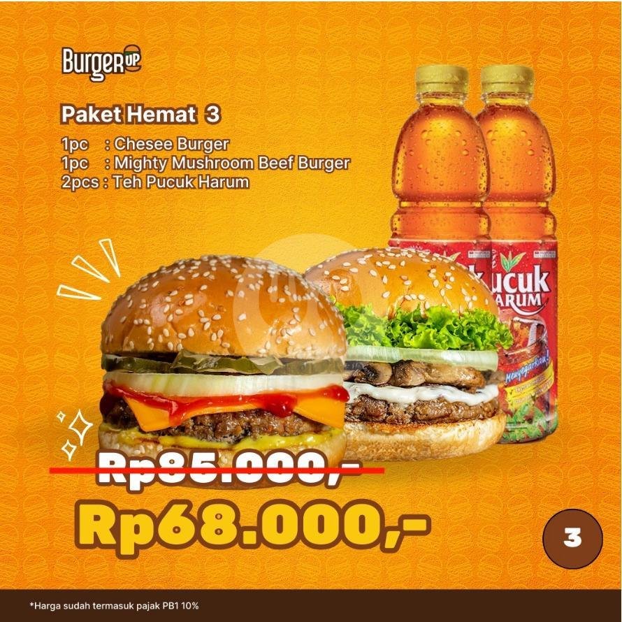 Gemoy 4 menu Burger Up, Dharmahusada