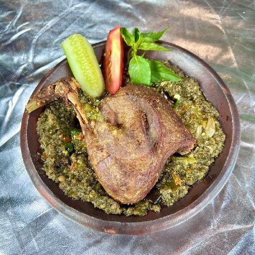 Sambal Bakar Asap Bebek Garing Asap menu Ayam Kriwil, Rawamangun