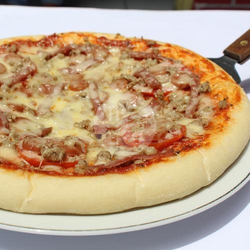 Ayam Penyet (jenis: Ayam PEJANTAN). Ayam saja, TANPA NASI. menu Teens Cafe Ciamis, Pizza, Pasta & Ayam Penyet, HOS Cokroaminoto