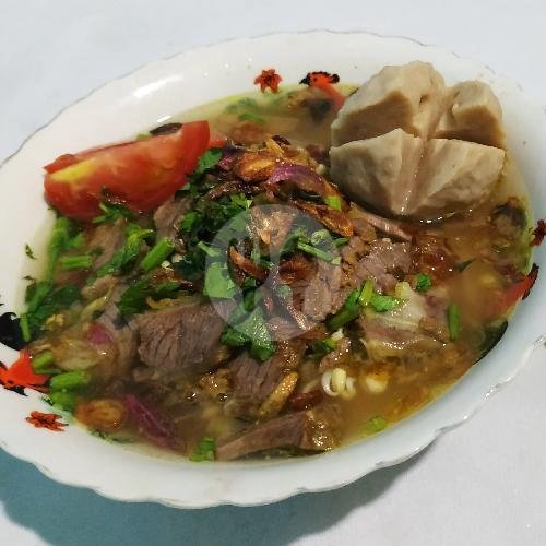 Soto Sapi + Bakso menu Soto Sapi Mie Ayam & Bakso Handayani, Tambalan Pleret