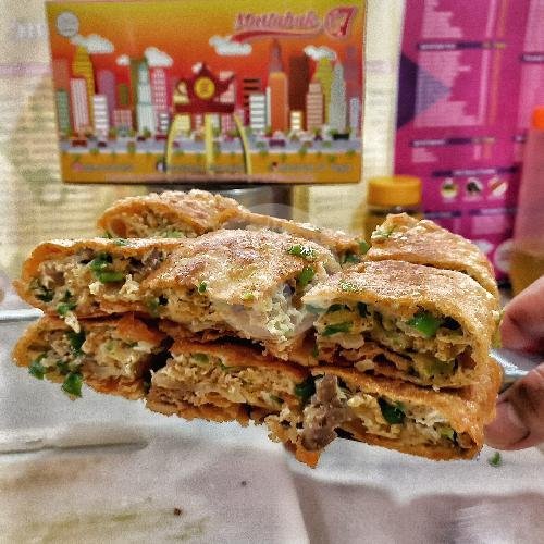 Martabak Cokelat Kacang Wijen menu Martabak 57, Siklepuh
