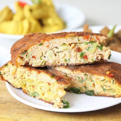 Nasi Udang Tusuk Sate Free Teh Es Manis menu RM Padang Muaro Paris 2, Sukabirus