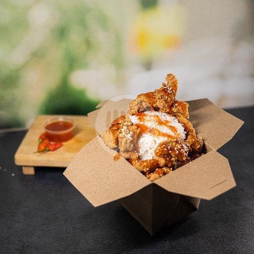 Nasi menu Soja Foodbox, Kedungkandang