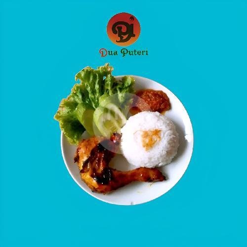 DOBEL COMBO AYAM menu Ayam Goreng Serundeng Dua Puteri, Kawalu