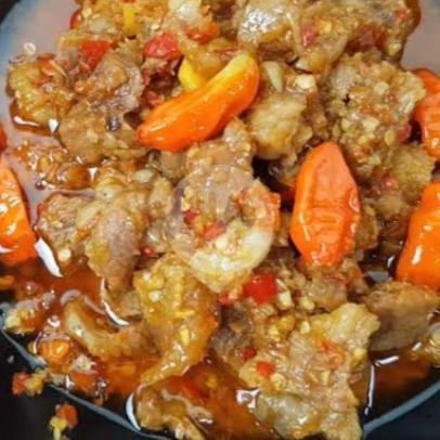 Ayam Geprek menu Sego Gobyos, Darmawangsa