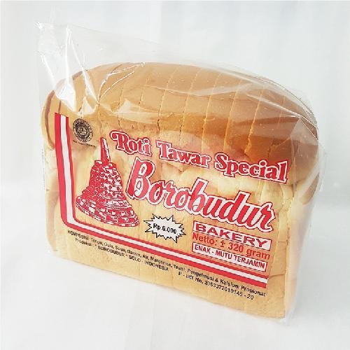Burger Bun (4 Pc) menu Roti Borobudur Bakery & Catering Supplies, Laweyan