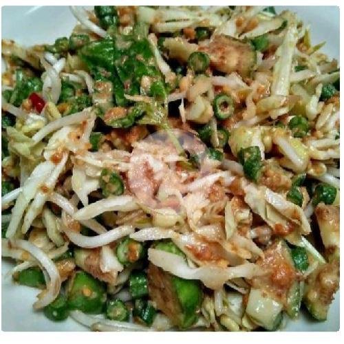 Karedok Pedas menu Lotek Sidho Mampir, Sarimanah