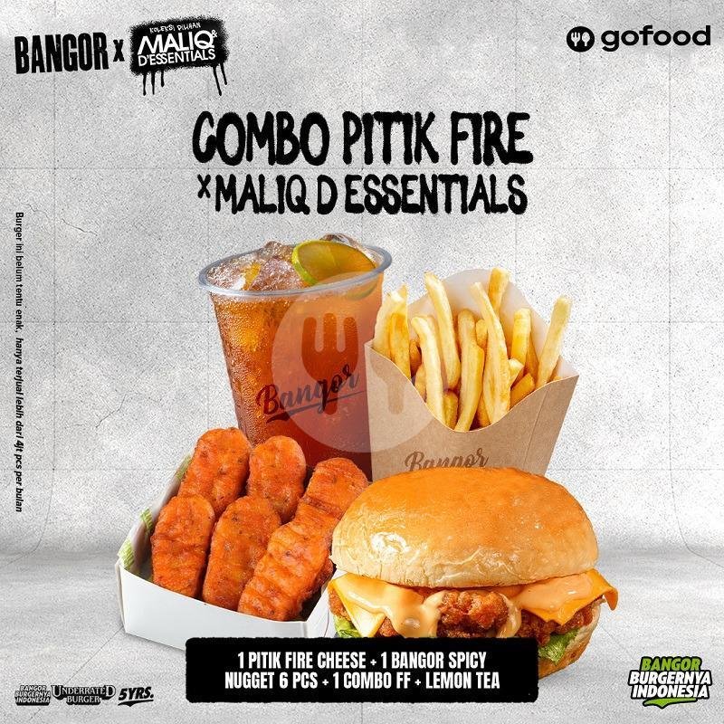 Halloween Junior menu Burger Bangor Express, Antapani