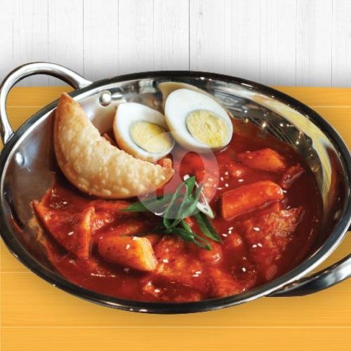 Rose Tteokbokki menu Oppa Dosirak, Blok M Plaza