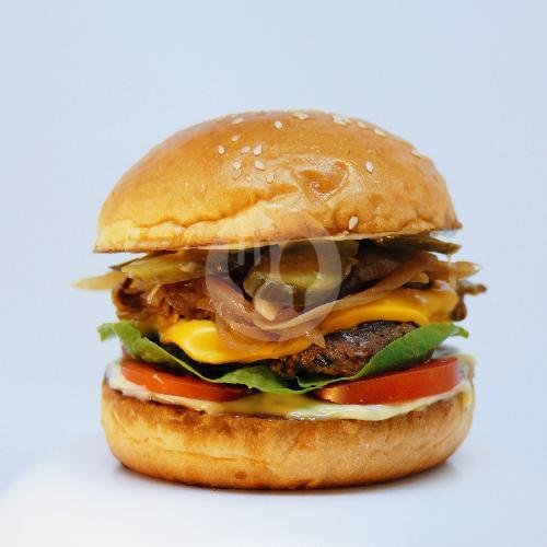 Sonic Burger menu BURN BURGER, Lembang