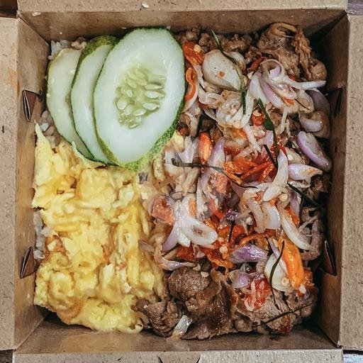 Sambal Matah Chicken Rice Bowl menu Chicken Rice Bowl By Sansday, Cilandak