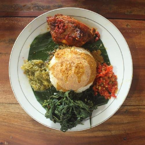Nasi Dendeng menu Rumah Makan Dan Sate Padang Uni Afdal, Kasihan