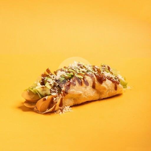 Grilled Sausage Taco menu Taconesia, Pacar Keling