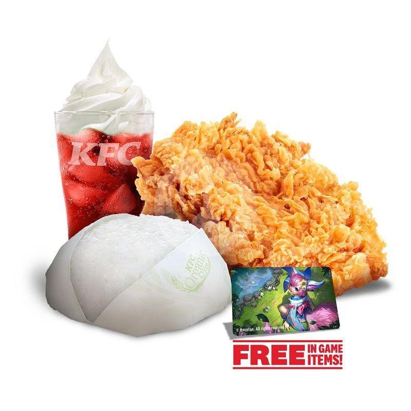 MDL Burger Combo menu KFC, Rawamangun Square