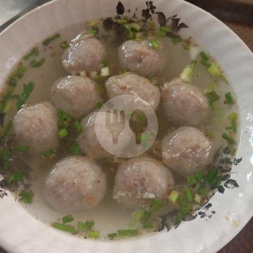 Bakwan Pangsit Kuah menu Atho Mie Bangka, Klampis Anom