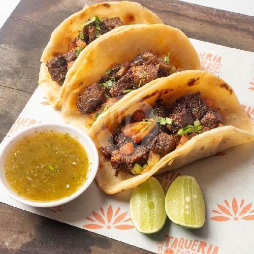 Birria Bakso menu Taco Mexican Food Taqueria Sansrise, Tebet