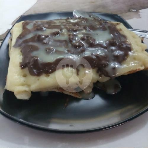 Pancong Choco Crunchy Keju menu Pancong Lumer Nampoll, Palem Raya