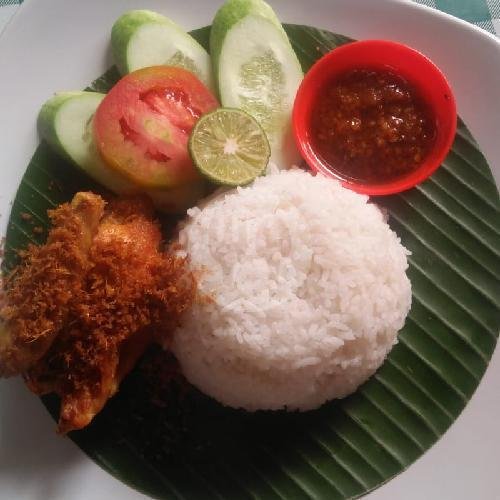 Ayam Lengkuas Goreng Paha + Nasi menu Ayam Lengkuas 2 Setiabudi, Ayam Lengkuas 2