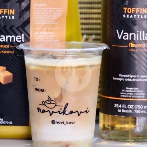 Cheesy Beef Burger menu Coffee Shop Novikovi, Sawitan