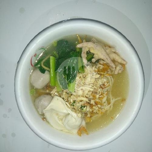 Pangsit Rebus menu Mie Akup Ciateul, Regol