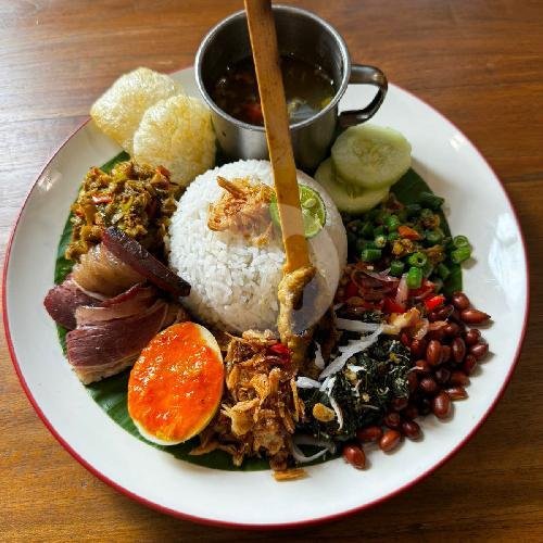Nasi Campur Betutu menu BALI DARI SELATAN, Wijaya Timur Raya