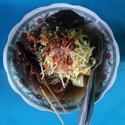 Sate Kerang menu Lontong Balap Cak Ji, Jetis Seraten