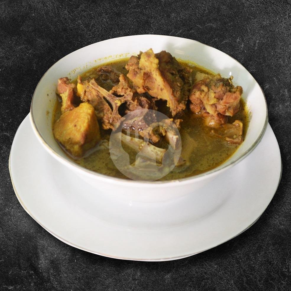 Lontong menu Sate Bunul H. Paino, Bunul