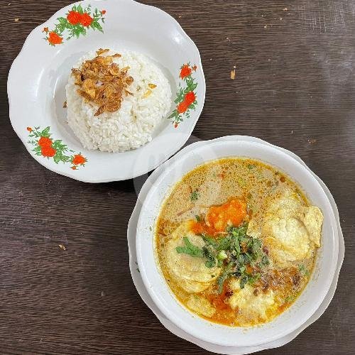 Paket Campur Kuah Bening menu Soto Betawi H Umar Idris, Slipi