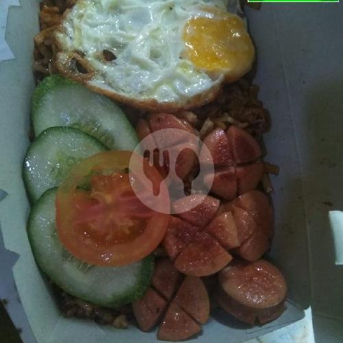 Nasi Goreng Jengkol + Telor Ceplok menu Nasi Goreng Dan Nasi Rames Berkah, Babakan Tarogong