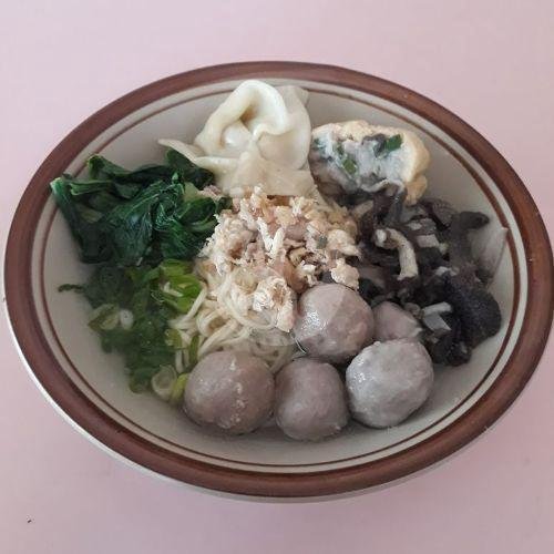 Mie Baso Komplit menu Mie Baso 28, Tarumanegara