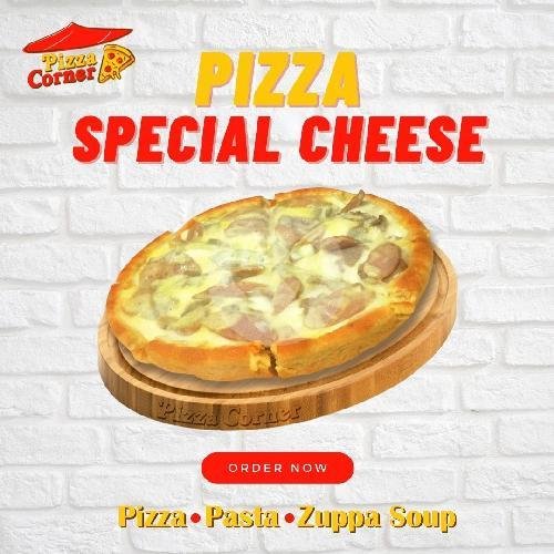 Pizza Golden Cheese menu Pizza Corner, Gunung Sabeulah