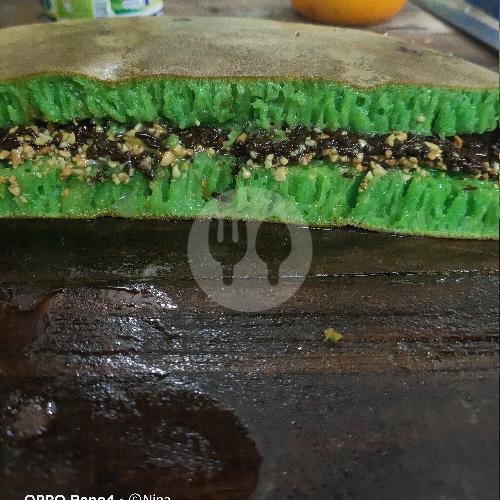 Martabak Pandan Keju menu Martabak Rahmana, Mangkubumi