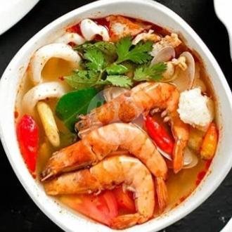 Soup Tomyum menu Banana Leaf, Plaza Graha Famili