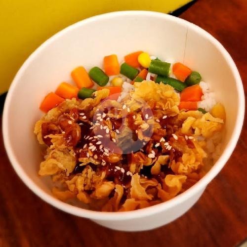 Rice Bowl BBQ Crispy Chicken menu Steaky Steak