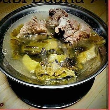 Bakut Sayur Asin menu Sate Babi Buana 94, Kelapa Gading WGP