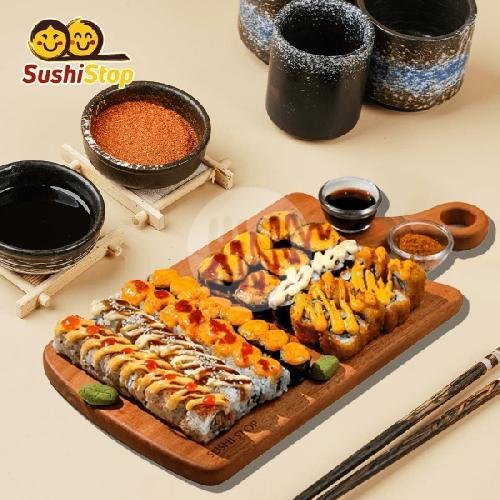 Sushi Oishi Platter menu Sushi Stop, Cempaka Putih