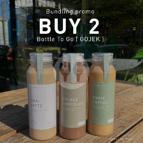 Promo Bottle To Go menu Noughts & Crosses, Paskal Hyper Square