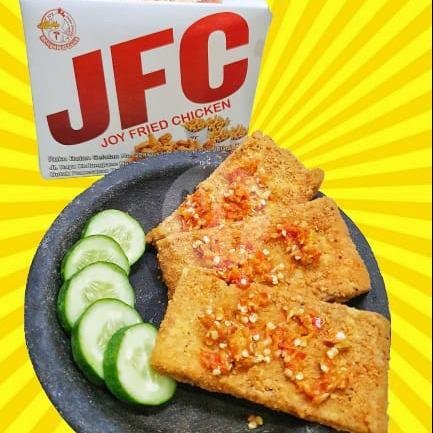 Tempe geprek menu Ayam Geprek Jumbo by JFC, Batan Selatan