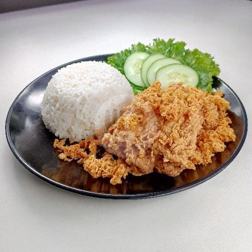 Nasi Ayam Krispi menu Ayam Gemez Josu (Geprek Kremes), Dipati Ukur