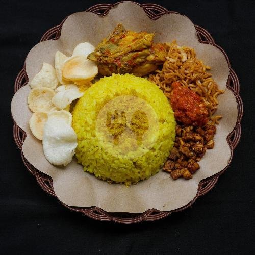 Nasi Kuning Ikan Suir Tuna menu Nasi Kuning Begadang Jogja