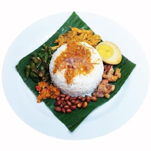 Nasi Campur Daging Sapi Suwir (Free Air Mineral 600 ml) menu Suwir Tajir, Lowokwaru