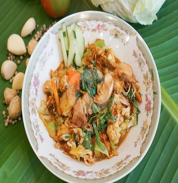 Rica Rica Ayam menu Sate Pak Jede Special Kambing Muda, Pancoran