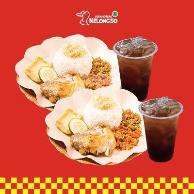 Hts 2 menu Ayam Goreng Nelongso, Tlogomas