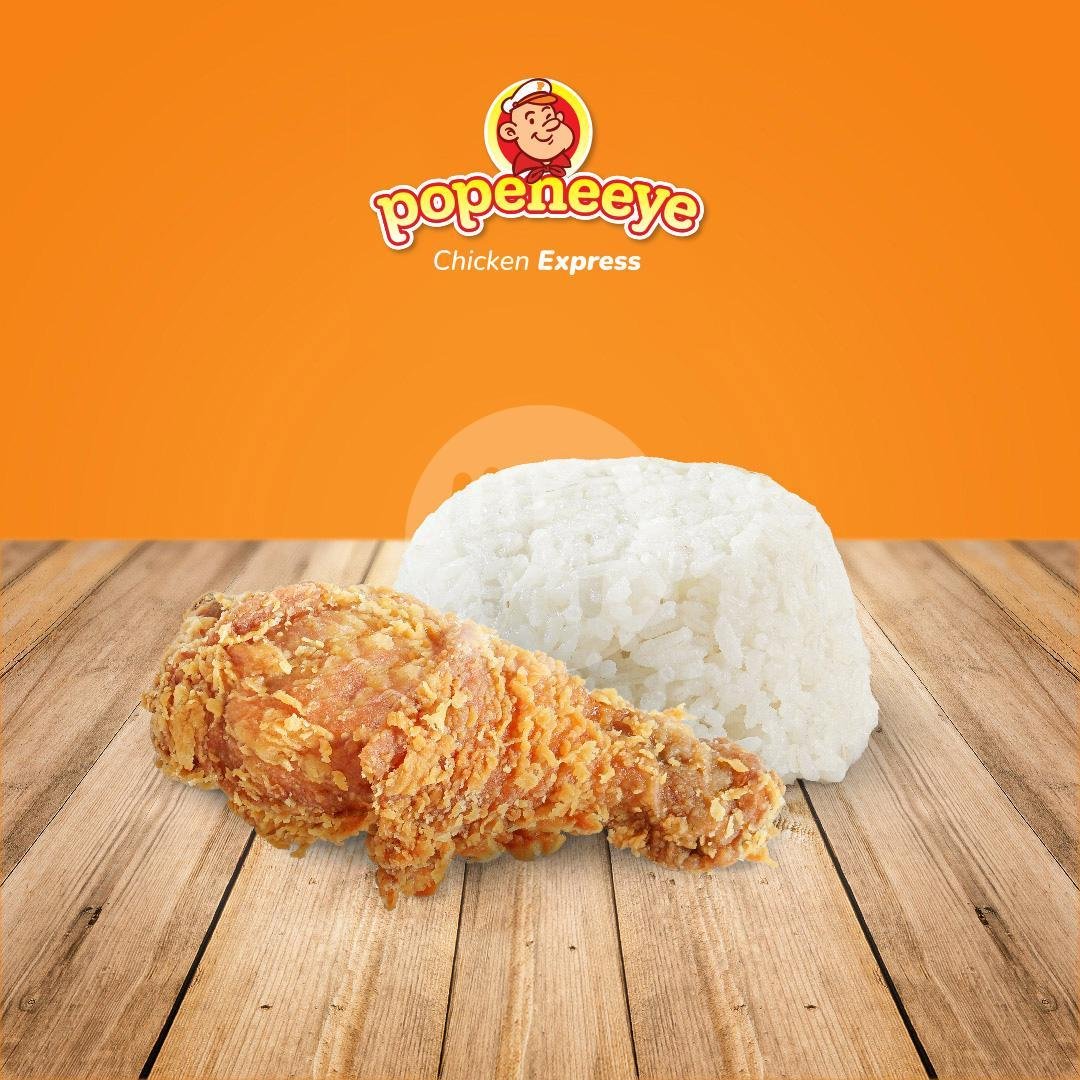 Pop 2 menu Popeneeye Chicken Express, Demangan Baru