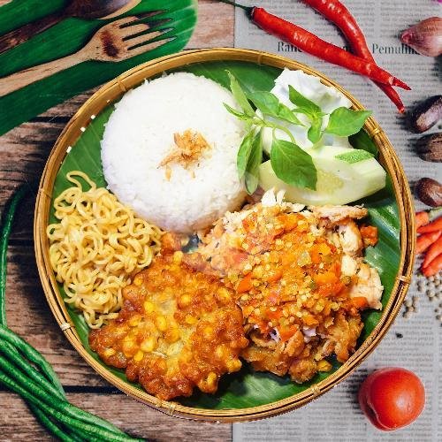 Nasi Ayam Geprek menu GAG Gerobak Ayam Geprek, PTC