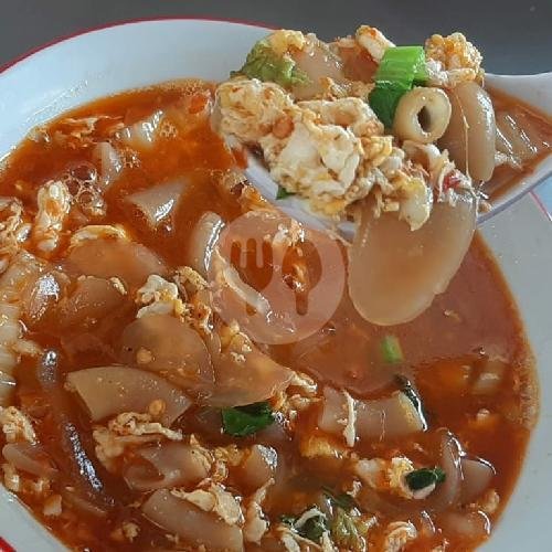 Es Teh menu Seblak Mas Boy, Mijen