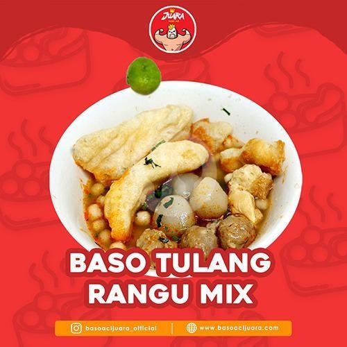 Baso Cuangki Bihun menu Baso Aci Juara, Ngaliyan